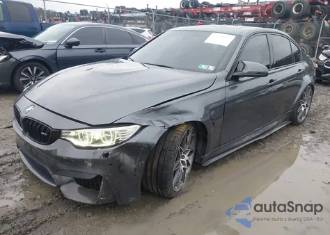 2015 BMW M3 from USA, damaged, VIN WBS3C9C53FP805631